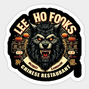 Chinese Restaurant Lee Ho Sticker